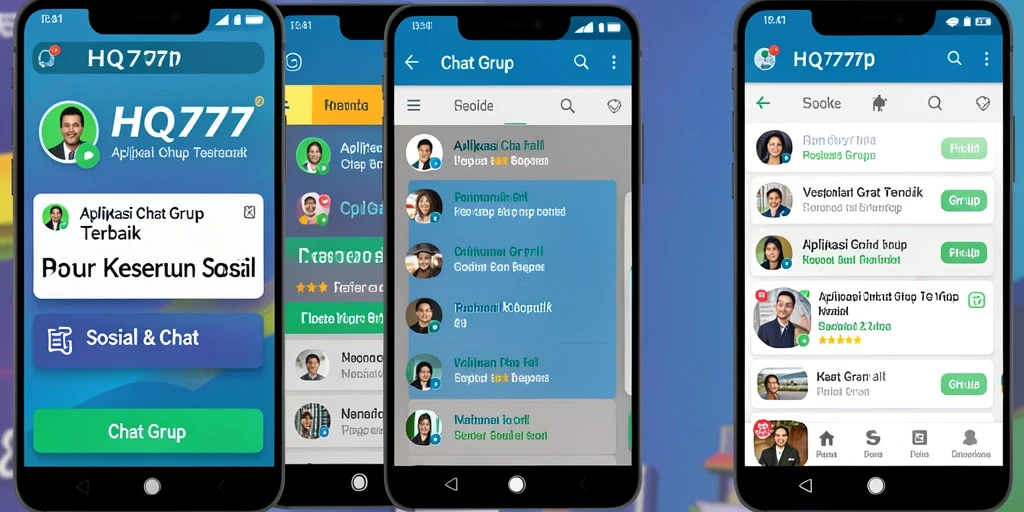 Tampilan antarmuka HQ777 yang intuitif dan user-friendly.