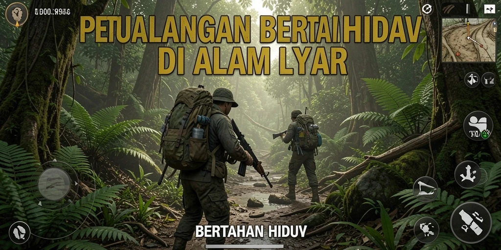 Antarmuka S80 menampilkan elemen bertahan hidup yang mendetail dan interaktif.