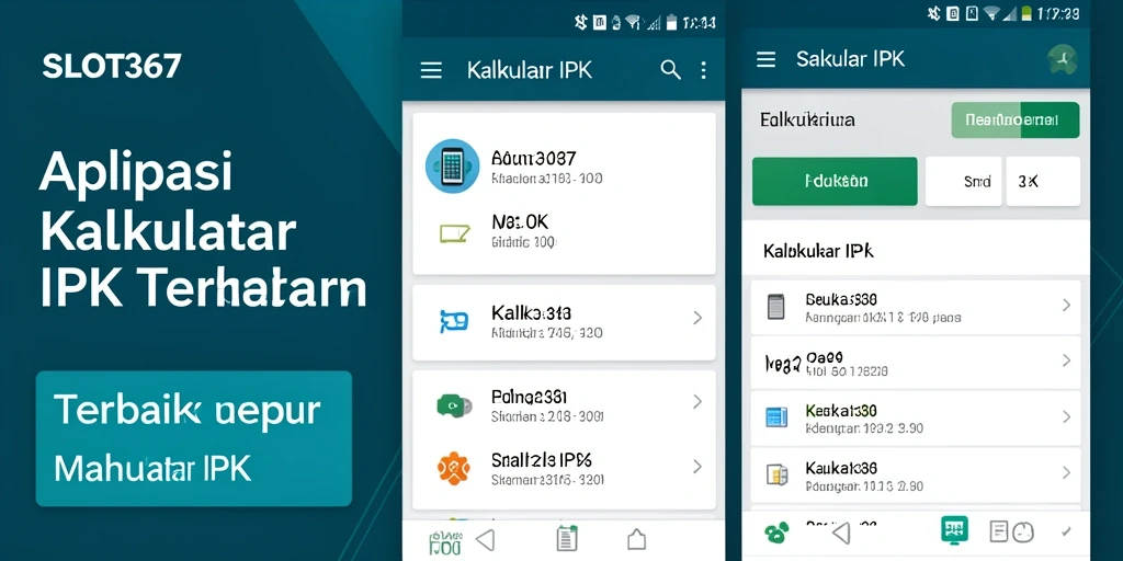 Tampilan antarmuka SLOT367 yang intuitif untuk Kalkulator IPK.