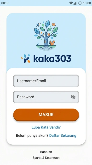Cara Masuk Akun Kaka303 untuk Pengguna Android